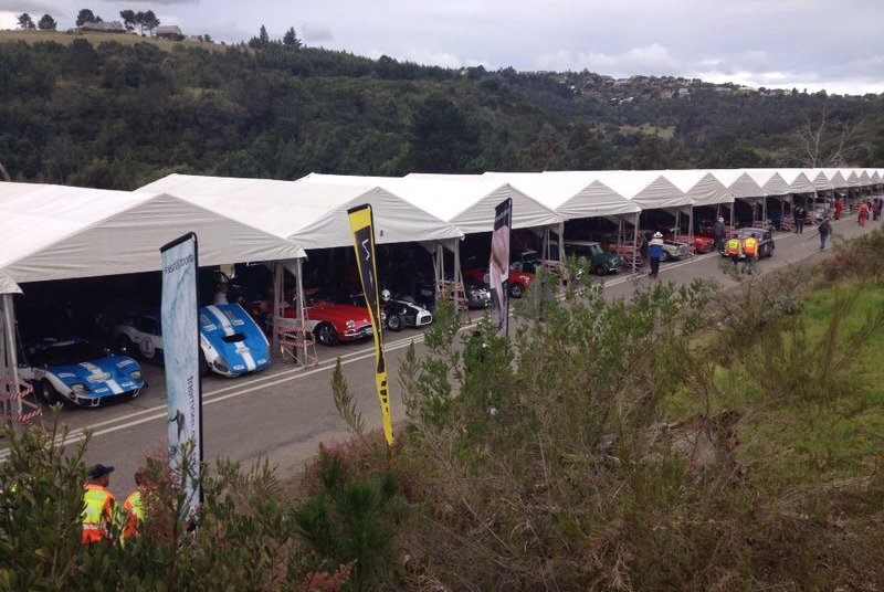 Crossley & Webb's Jaguar E Type 1st In Class At Knysna Hillclimb