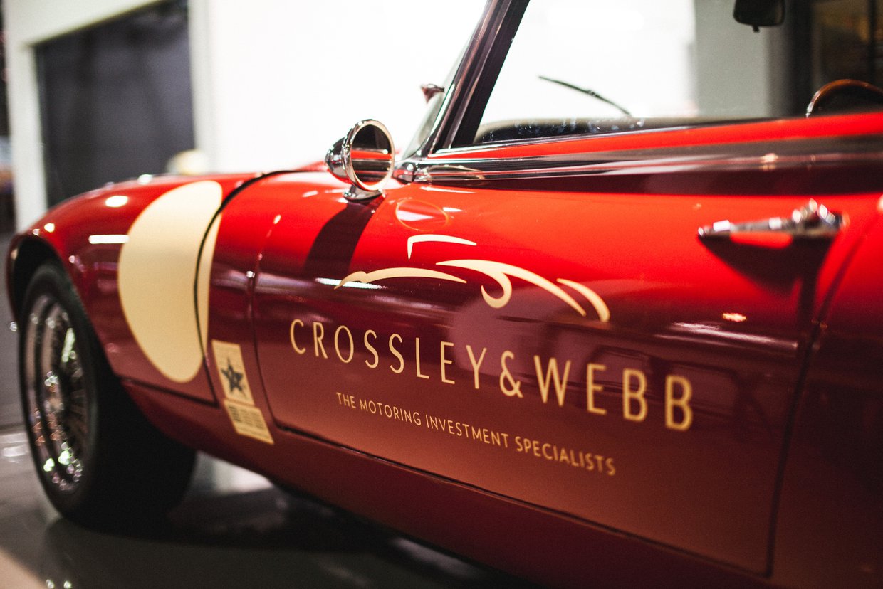 Crossley & Webb's Jaguar E Type 1st In Class At Knysna Hillclimb