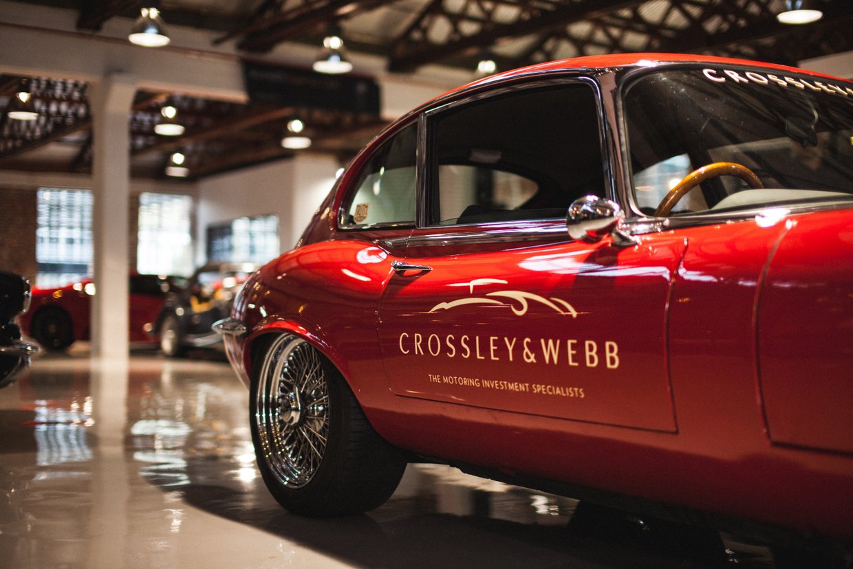 Crossley & Webb's Jaguar E Type 1st In Class At Knysna Hillclimb