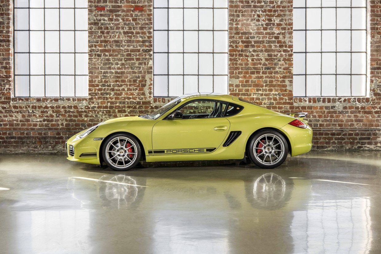 Cayman R Geometry Porsche Cayman R - Crossley & Webb